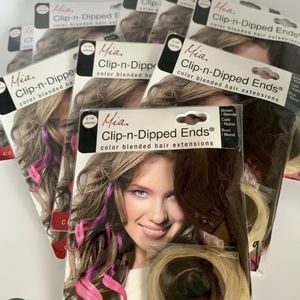 Clip-N-Dipped Ombre hair extensions